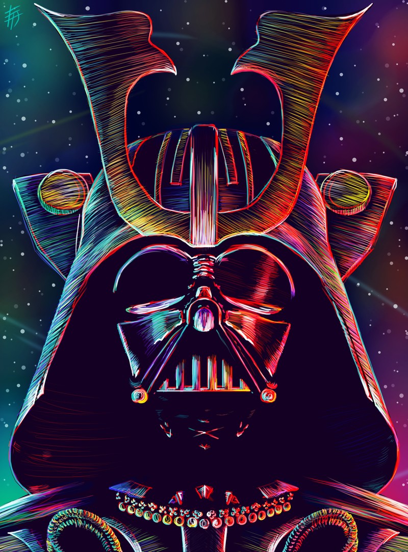 darth vader, star wars, artist, artwork, digital art, hd, behance, 4k