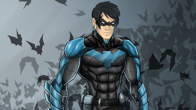 nightwing, hd, artist, artwork, digital art, superheroes, deviantart