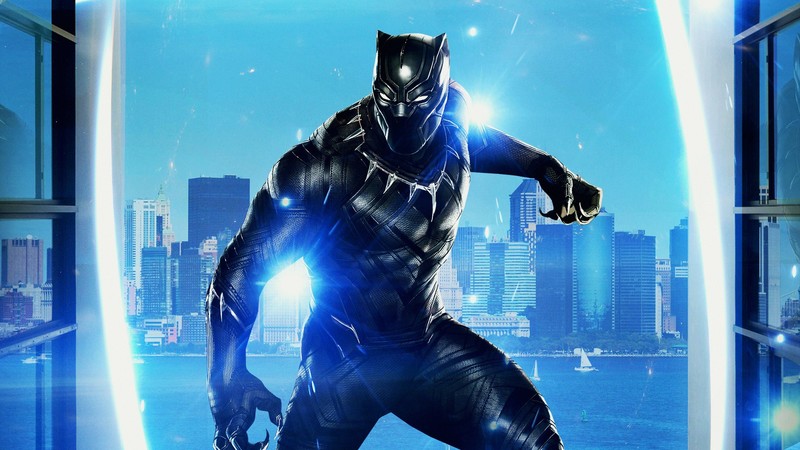 black panther, hd, artwork, superheroes, digital art