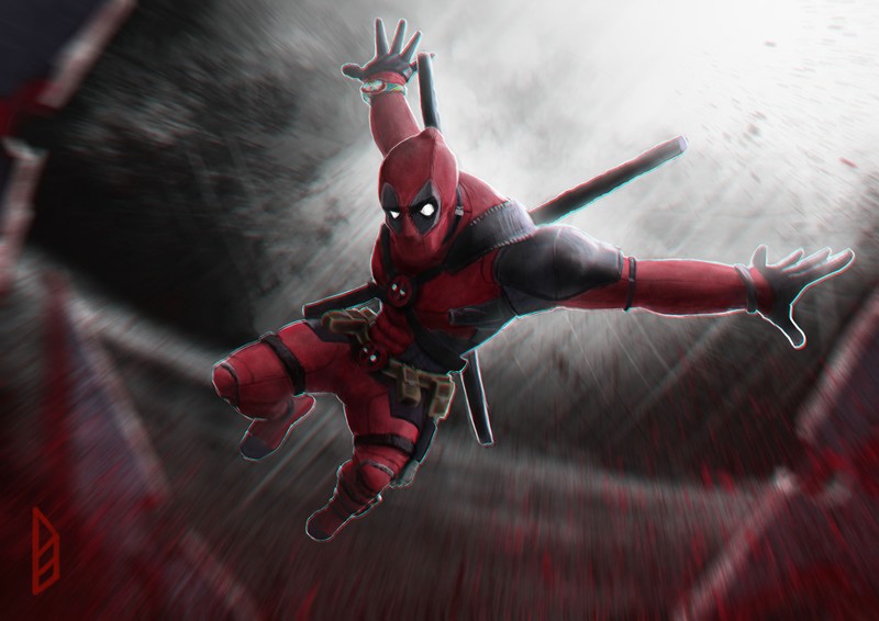 deadpool, hd, 4k, artwork, artist, digital art, behance