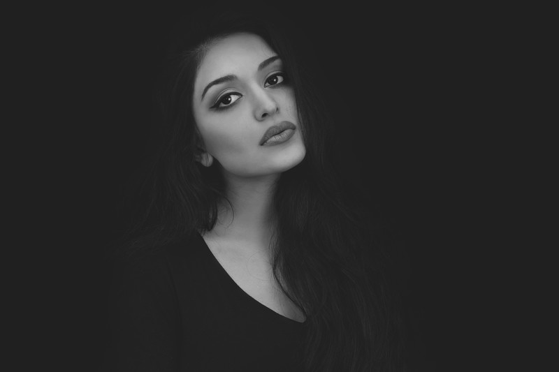 girls, model, hd, monochrome, black and white, 4k, 5k