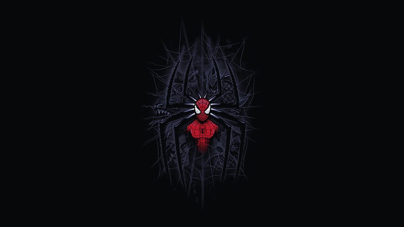 spiderman, superheroes, minimalism, minimalist, artist, artwork, digital art, hd, 4k