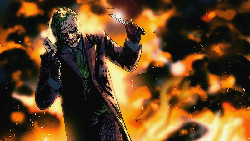 joker, hd, 4k, 5k, superheroes, artwork, supervillain, digital art, deviantart