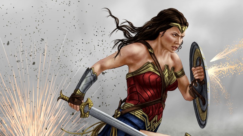 wonder woman, superheroes, hd, artist, artwork, digital art, deviantart, 4k