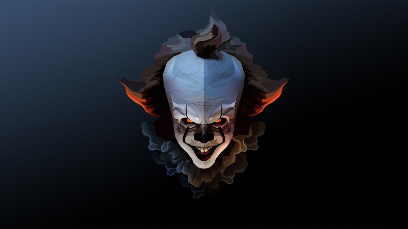 pennywise, clown, artist, artwork, digital art, hd, deviantart, it
