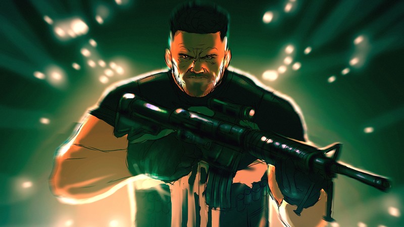 the punisher, punisher, 4k, 5k, tv shows, hd, artwork, artist, digital art, deviantart