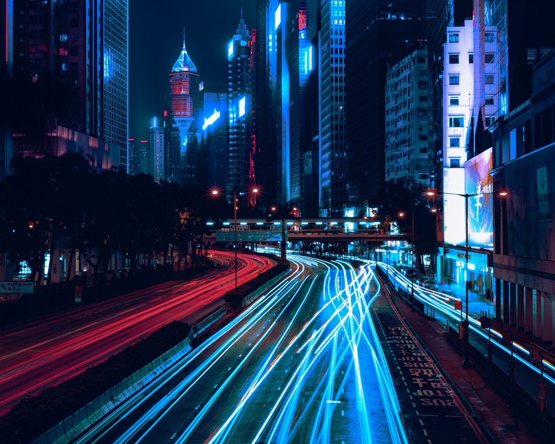 long exposure, light, trails, photography, hd, 4k, 5k, city