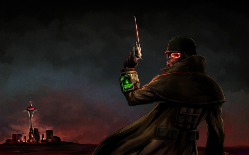 fallout new vegas, games, artist, artwork, digital art, hd, deviantart