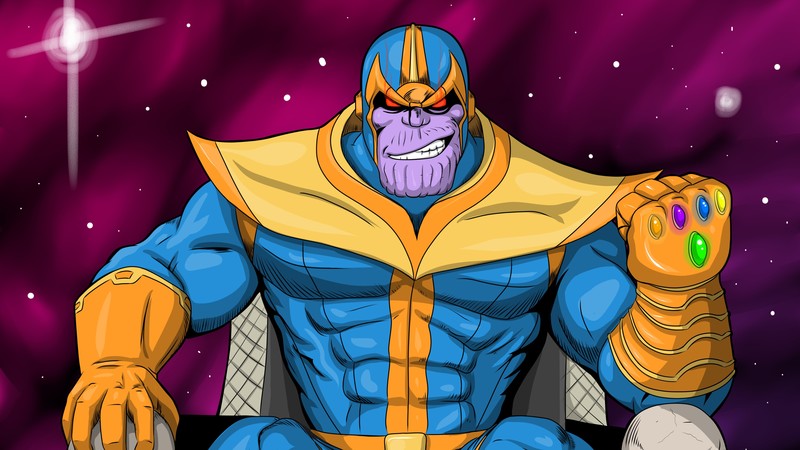 thanos, supervillain, marvel, superheroes, hd, 4k, artist, artwork, digital art, deviantart