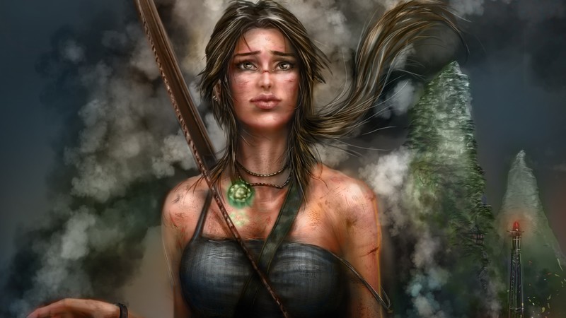 lara croft, tomb raider, artwork, artist, digital art, hd, 4k, 5k, games