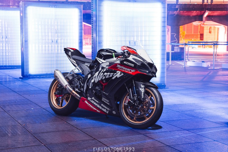 kawasaki zx10r, kawasaki, bikes, hd, 4k, behance