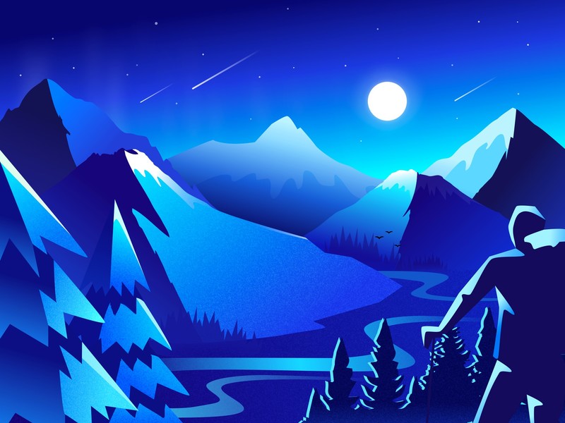 minimalist, minimalism, artist, artwork, digital art, hd, dribbble