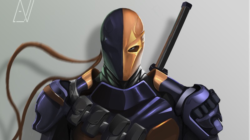 deathstroke, artwork, hd, artwork, artist, deviantart, digital art
