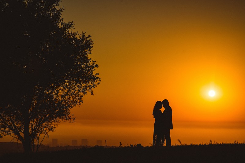 weeding couple, couple, love, heart, hd, beach, silhouette, 4k, 5k