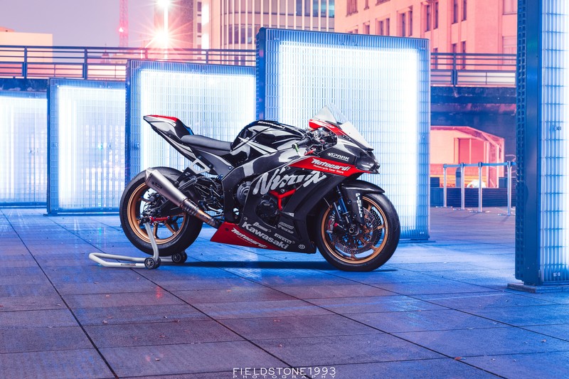 kawasaki zx10r, kawasaki, bikes, hd, 4k, behance