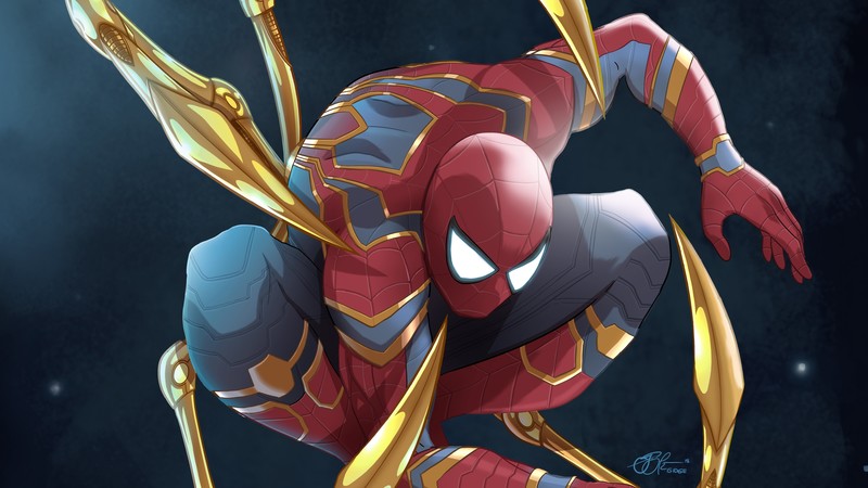 spiderman, hd, 4k, 5k, superheroes, artwork, digital art, deviantart