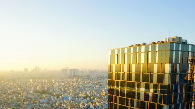 city, buildings, architecture, skyscraper, distance, 4k