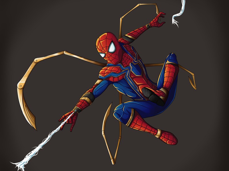 spiderman, hd, 4k, superheroes, artwork, digital art, art