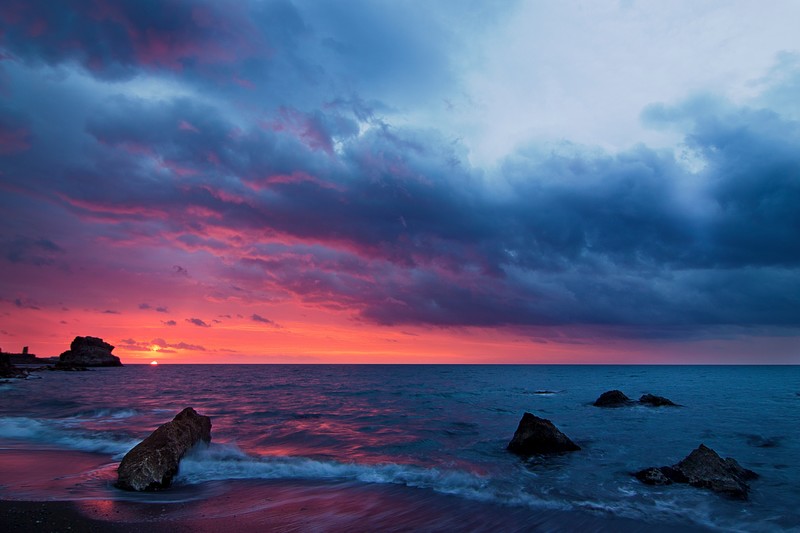 cloudscape, nature, sky, coast, hd, 4k