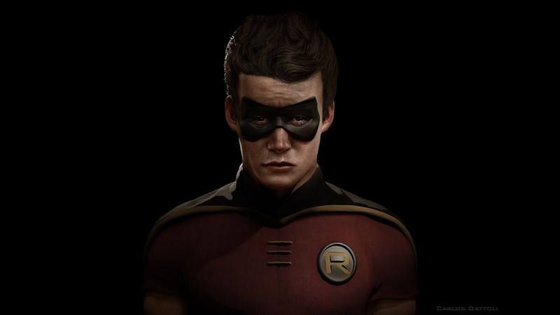 robin, superheroes, hd, behance, 4k, sad, crying