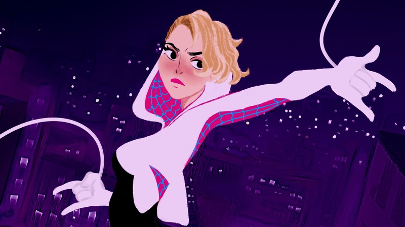gwen, gwen stacy, hd, artwork, artist, digital art, superheroes