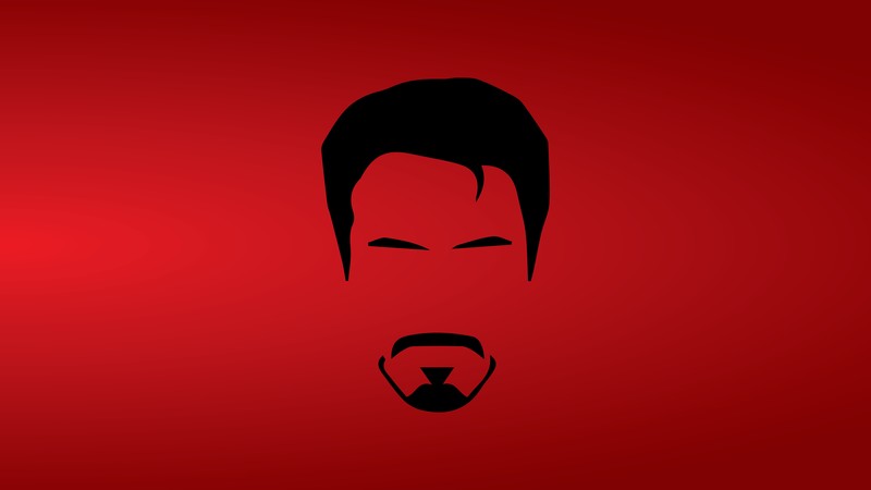 iron man, minimalism, minimalist, superheroes, hd, 4k, 5k, 8k, red