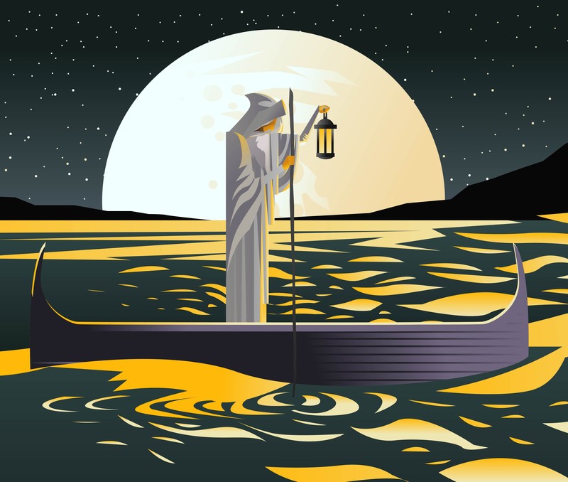 boat, illustration, artist, artwork, digital art, hd, 4k, 5k, 8k, 10k
