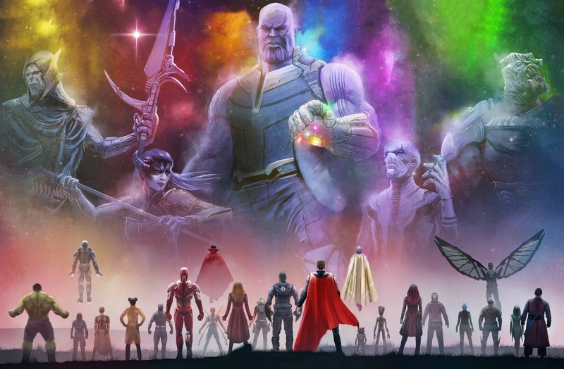 avengers infinity war, hd, 4k, 5k, superheroes, artwork, digital art