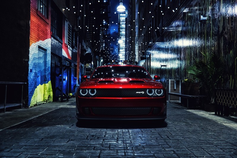 dodge challenger srt hellcat widebody, behance, dodge challenger, 2018 cars, 4k, hd