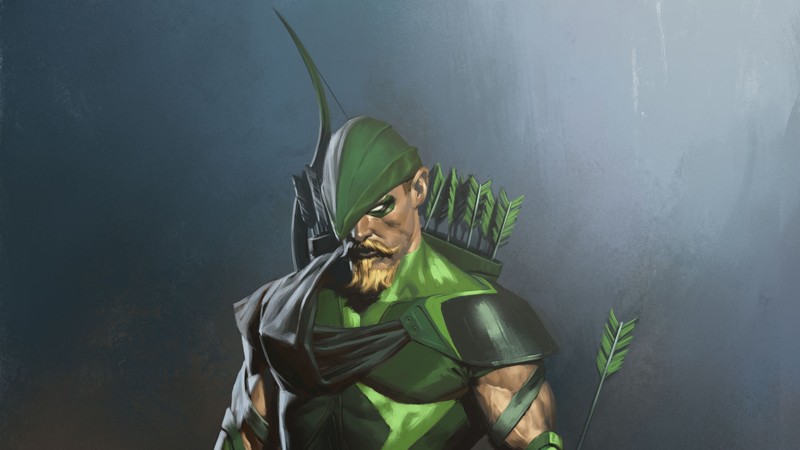 arrow, superheroes, injustice 2, games, hd, 4k, artist, artwork, digital art
