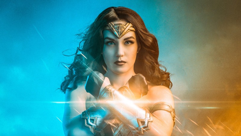 wonder woman, cosplay, hd, superheroes, art