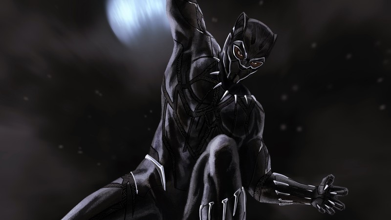 black panther, hd, 4k, artist, artwork, deviantart, superheroes