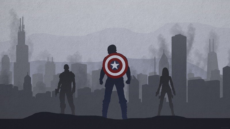 captain america, hd, superheroes, artwork, deviantart