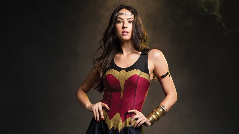 wonder woman, hd, girls, model, superheroes