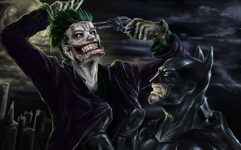 batman, joker, hd, 4k, superheroes, dc comics
