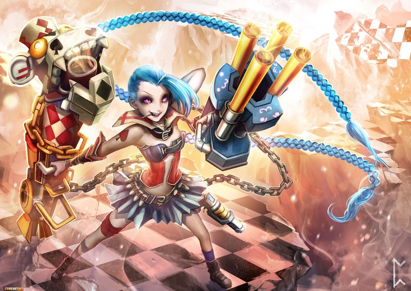 jinx league of legends, league of legends, games, hd, 4k, 5k