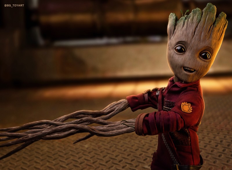 baby groot, 5k, hd, 4k, superheroes