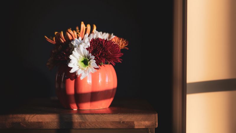 flowers, vase, bouquet, composition, 4k