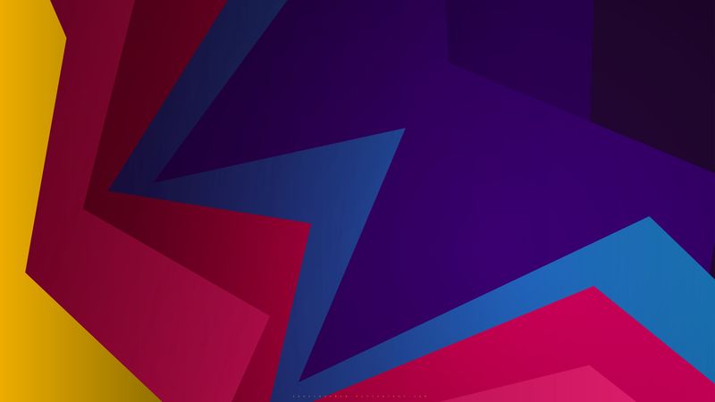 origami, colorful, geometry, bright, 4k