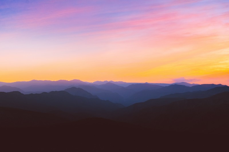 horizon, landscape, mountains, peak, hd, 4k, 5k