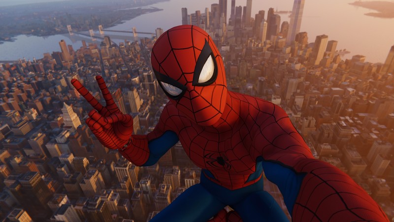 spiderman ps4, spiderman, superheroes, games, hd, 4k, 2018 games, ps games
