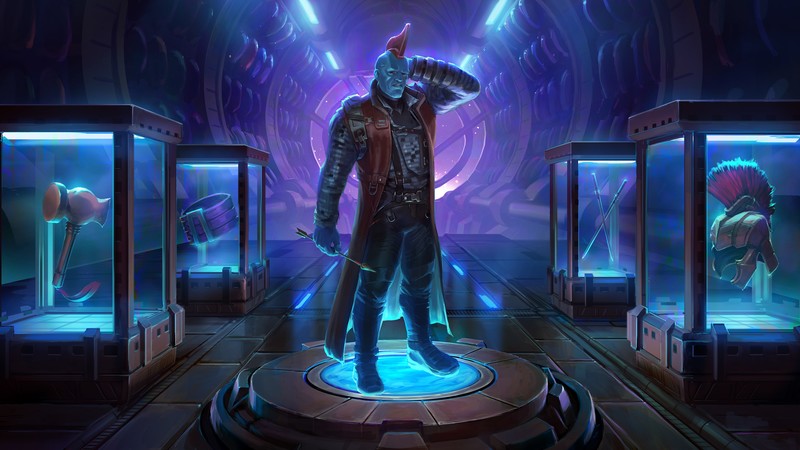 marvel contest of champions, games, hd, marvel, 4k, behance, yondu