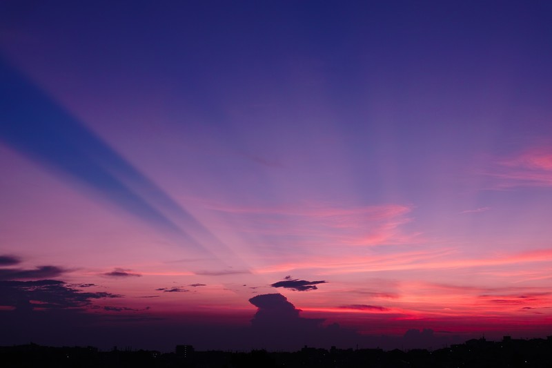sky, purple, nature, hd, 4k, 5k