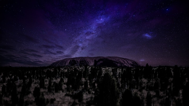 milky way, night, dark, nature, hd, 4k