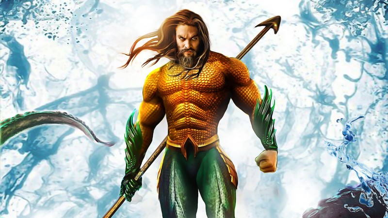 aquaman movie, jason momoa, aquaman, 2018 movies, movies, hd, artwork, artist, artstation, digital art, superheroes