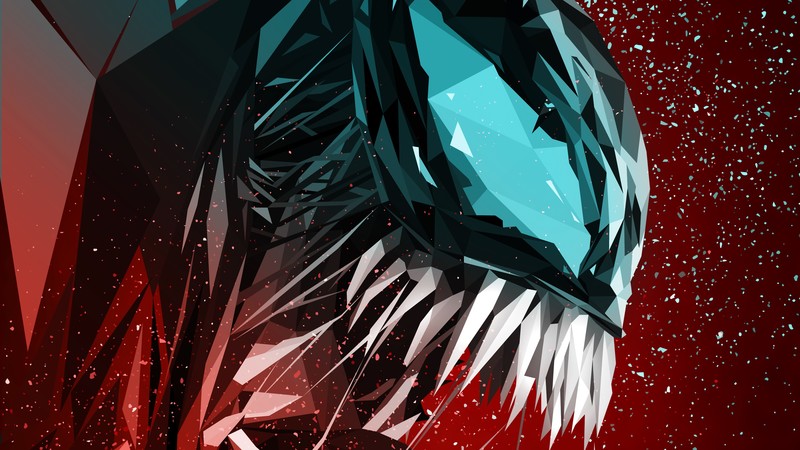 venom, digital art, illustration, superheroes, hd, 4k, behance