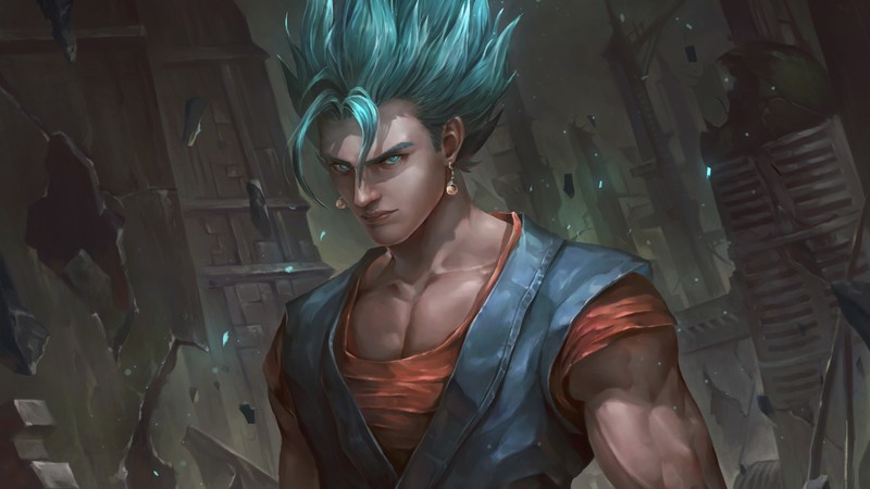 dragon ball super, dragon ball, anime, artwork, hd, 4k, deviantart, digital art