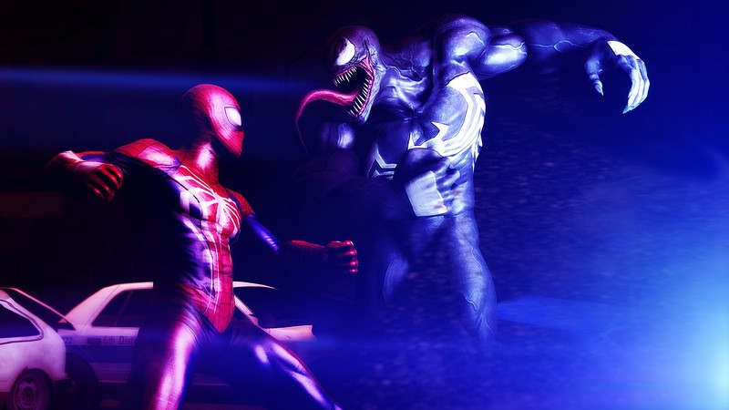 venom, spiderman, 4k, 5k, hd, artwork, artist, digital art, deviantart, superheroes, supervillain