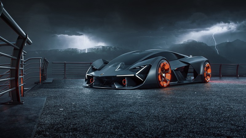 lamborghini terzo millennio, lamborghini, concept cars, electric cars, hd, 2019 cars, digital art, artist, artwork, behance
