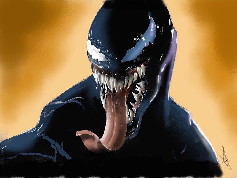 venom movie, venom, superheroes, hd, artwork, digital art, deviantart